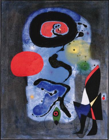 Joan Miro's The Red Sun